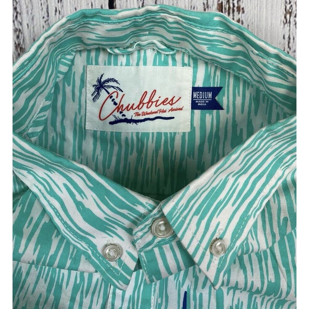 Chubbies Mens M Reverse Print Gradient Ombr Popov… - image 2